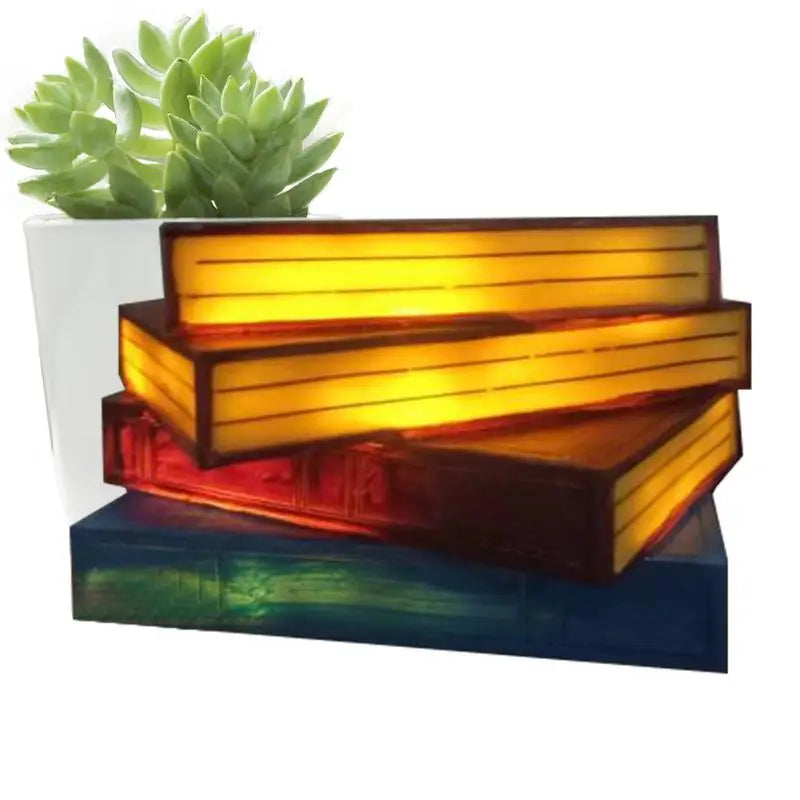 Stacked Books Lamp