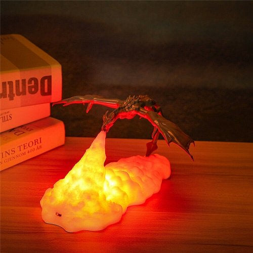 3D LED Dragon Lamp